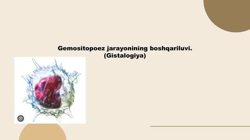 Gemositopoetik boshqaruvchi genlar