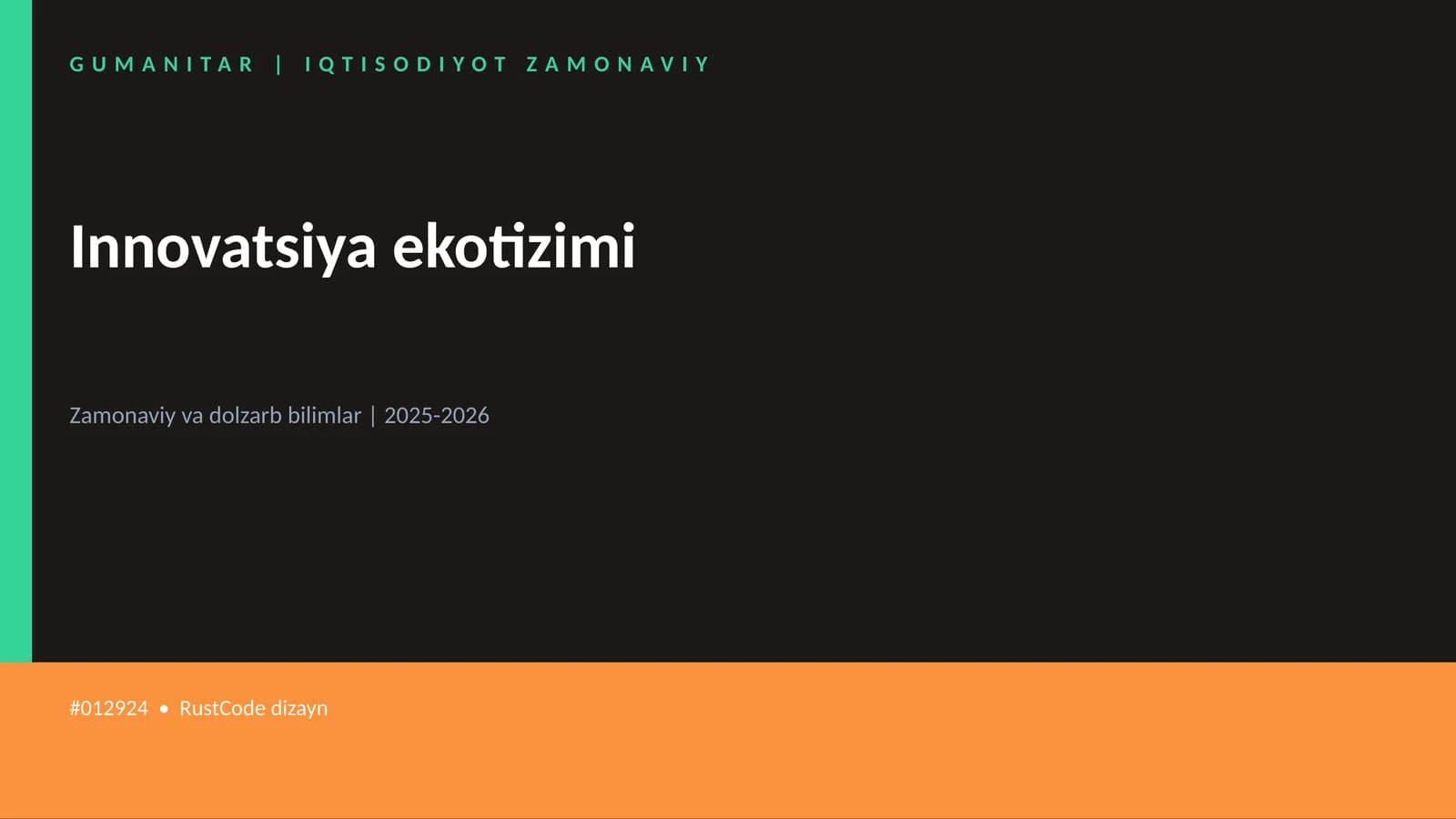 Innovatsiya ekotizimi