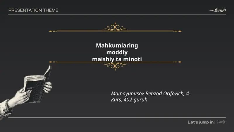 Qamoqxonada oziq-ovqat va ovqatlanish sifati