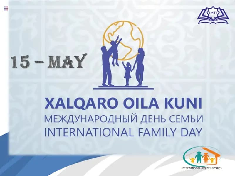 15 May Xalqaro OILA kuni