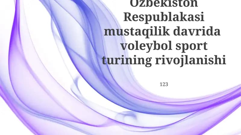 Voleybol sporti tarixi