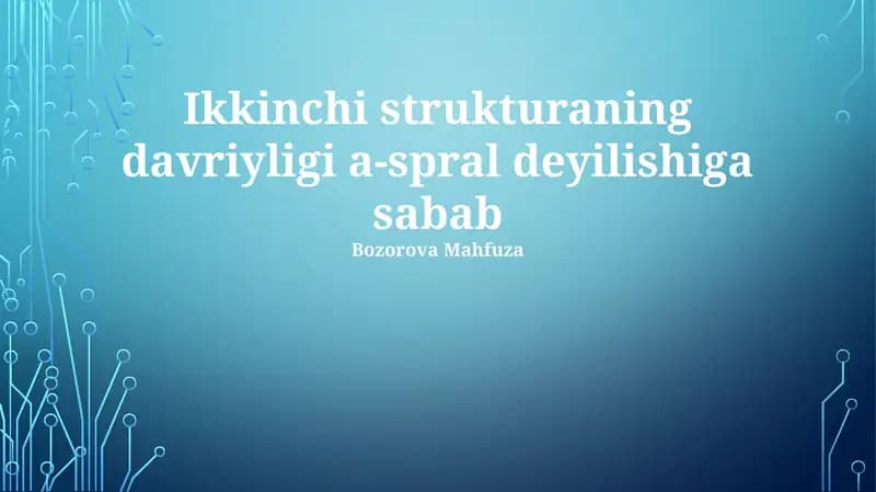 Alfa-spiral