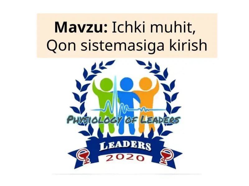 Ichki muhit, Qon sistemasiga kirish