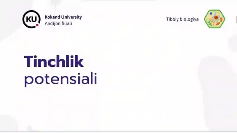 Tinchlik potensiali