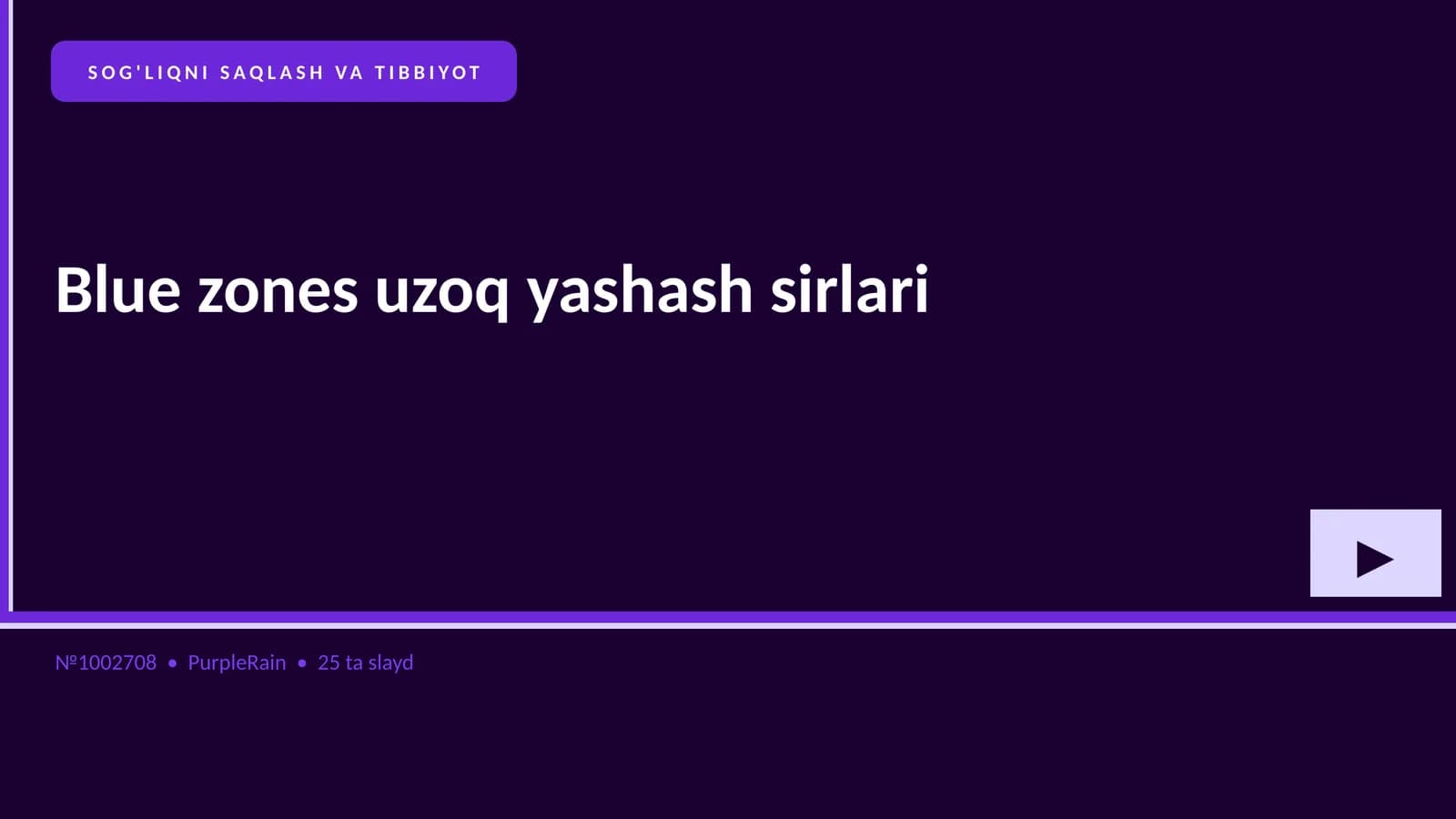 Blue zones uzoq yashash sirlari
