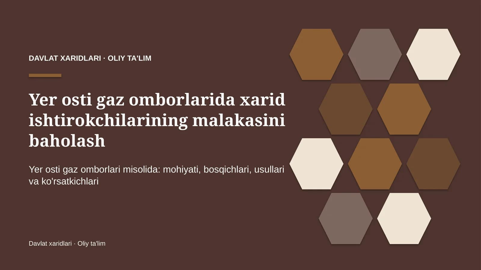 yer osti gaz omborlarida xarid ishtirokchilarining malakasini baholash 1711