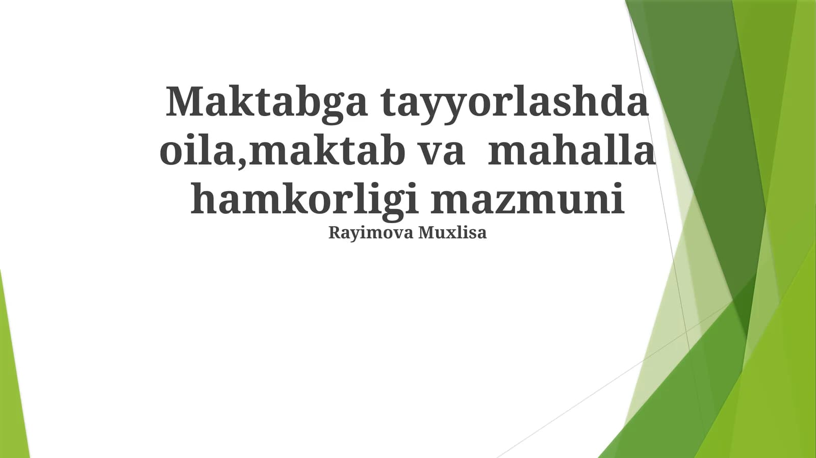 Bolaning ijtimoiy moslashuvi