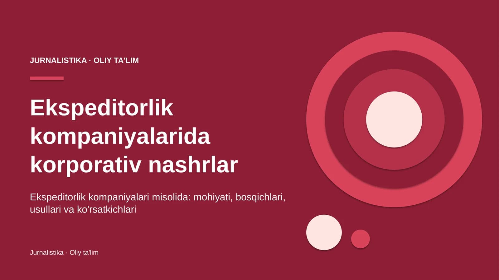 Ekspeditorlik kompaniyalarida korporativ nashrlar