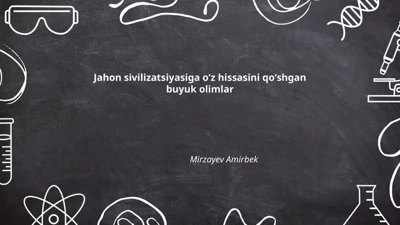 Aristotel va uning ilmiy-falsafiy merosi