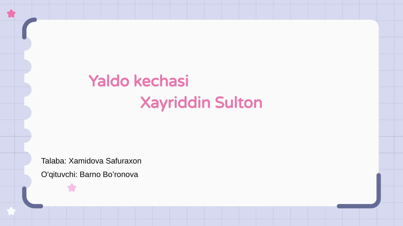 Yaldo kechasi
