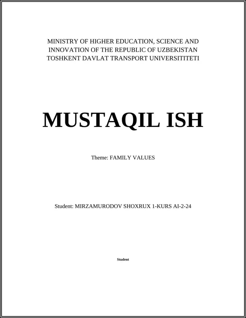 Importance of Family Traditions