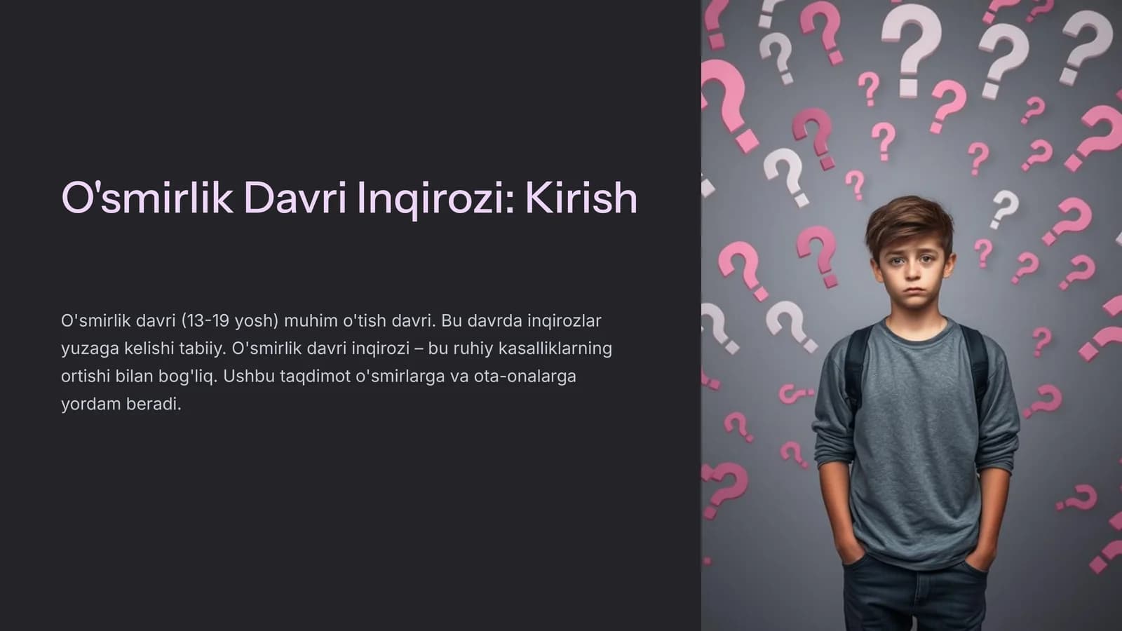 O'smirlik Davri Inqirozi
