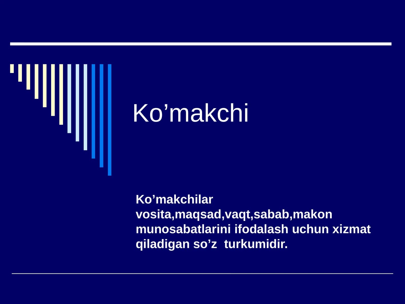 Ko’makchi