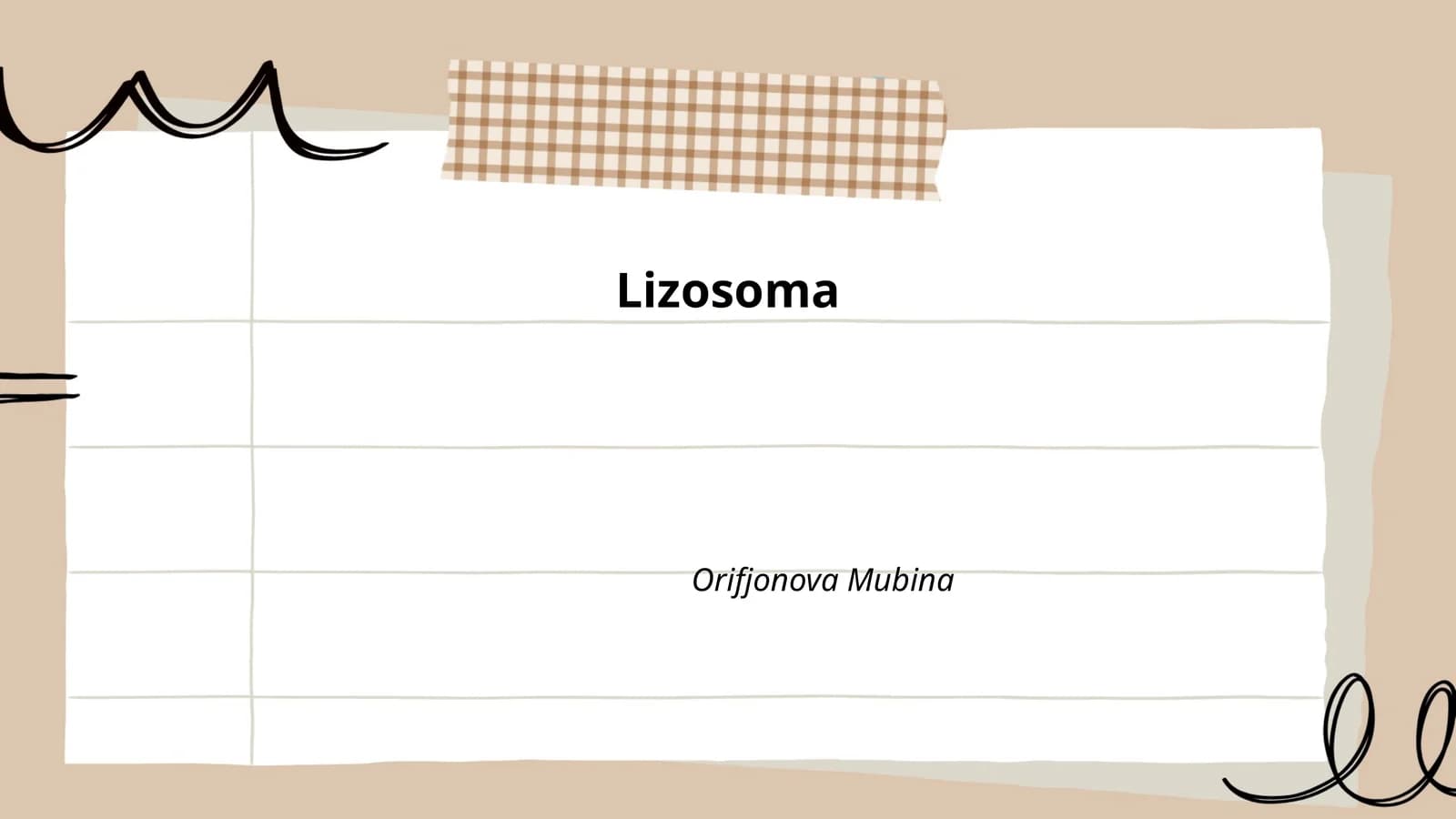 Lizosoma