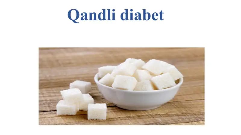 Qandli diabet