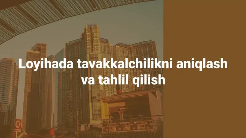 Tavakkalchilikni aniqlash