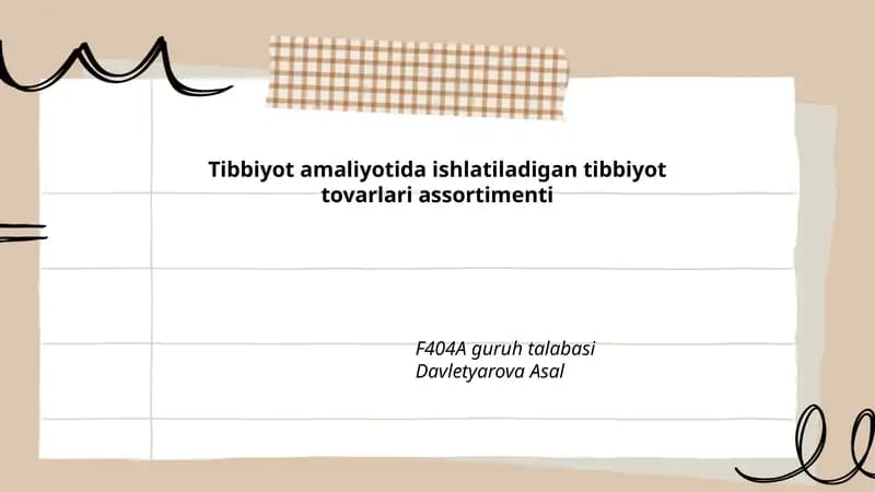 Medikamentoz terapiya dorilari