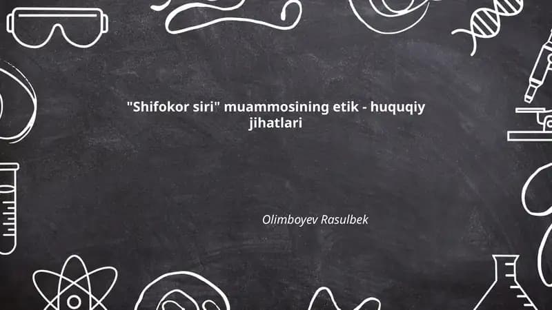 Shifokor siri