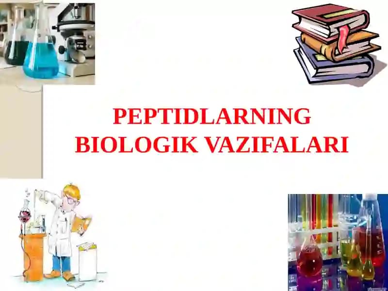 Peptidlarning biologik vazifalari