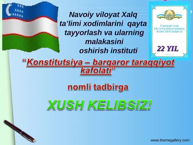 Islom Karimov Konstitutsiya