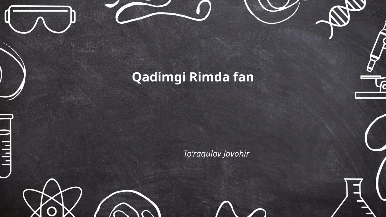 Qadimgi Rimda fan