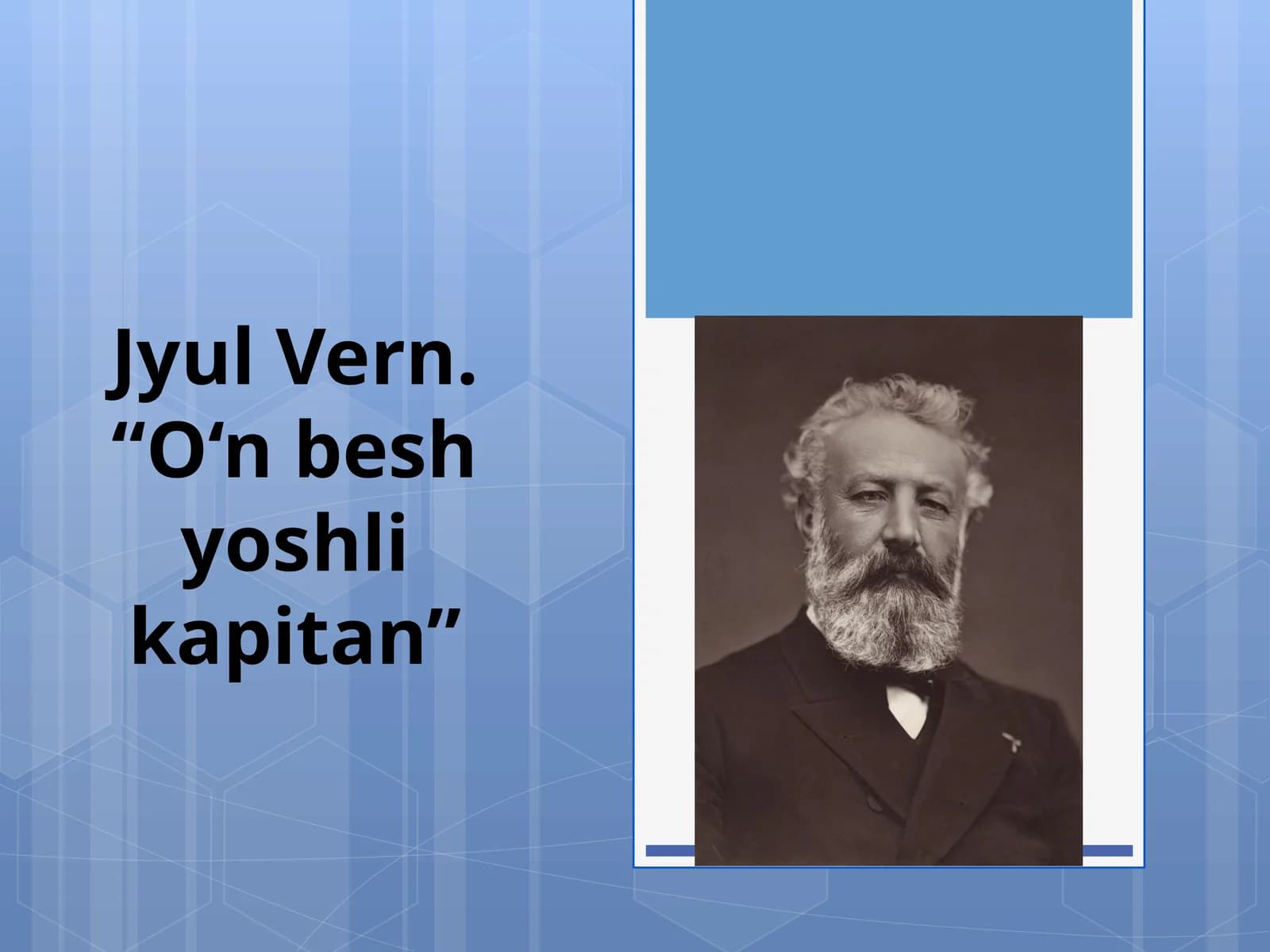 JYUL VERN O‘n besh yoshli kapitan