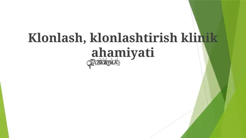 Klonlash