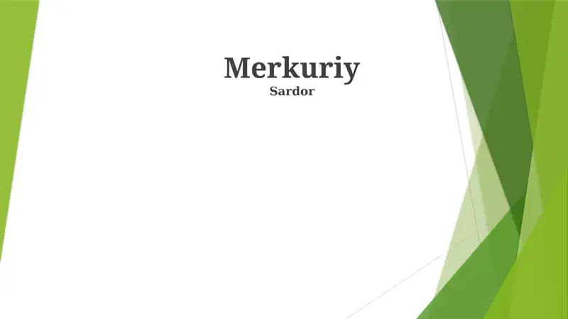Merkuriy