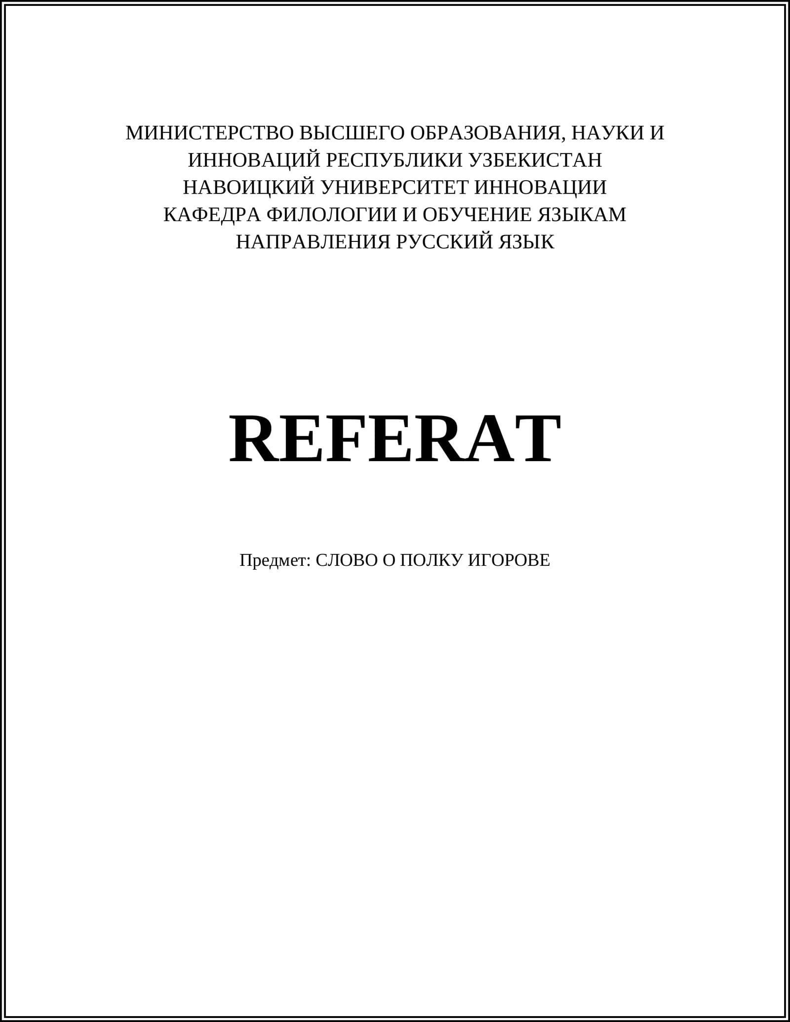 REFERAT