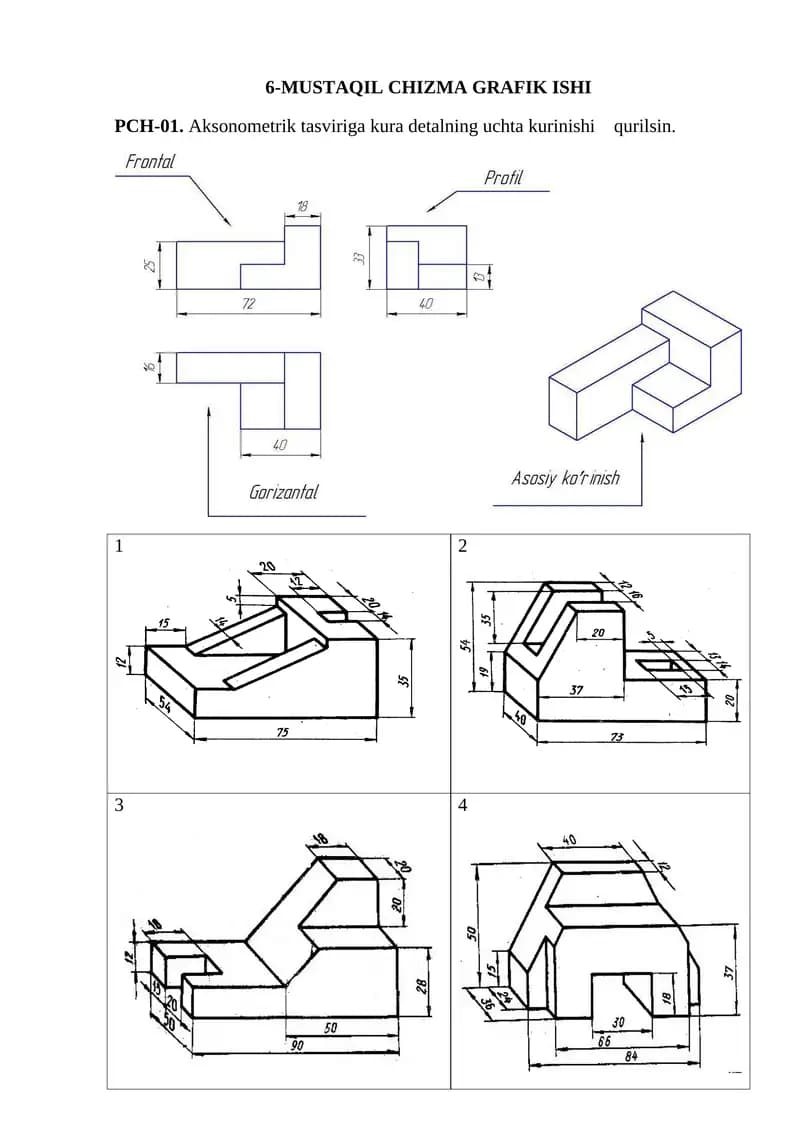 MUSTAQIL CHIZMA GRAFIK ISHI