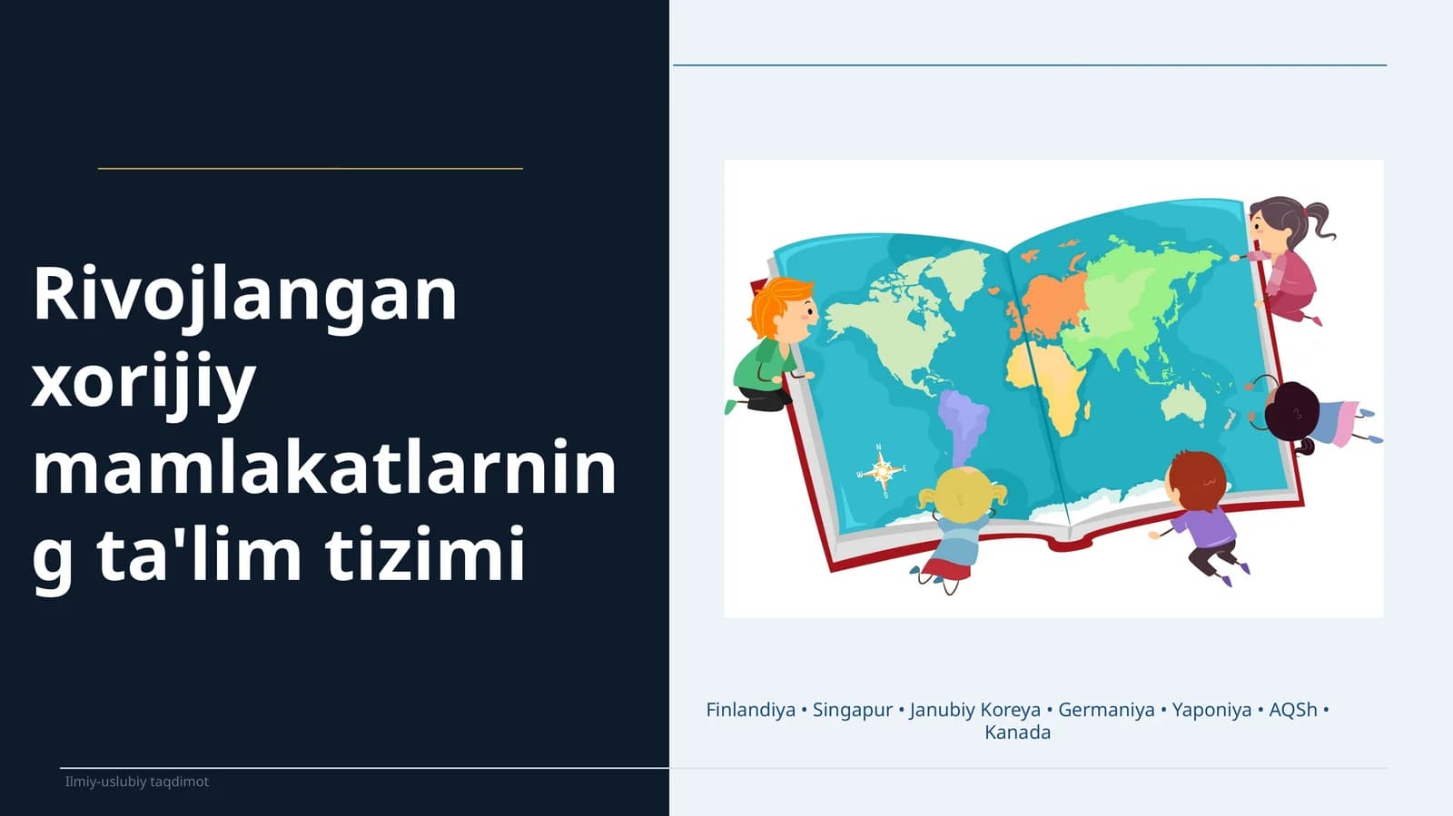 Rivojlangan xorijiy mamlakatlarning ta'lim tizimi