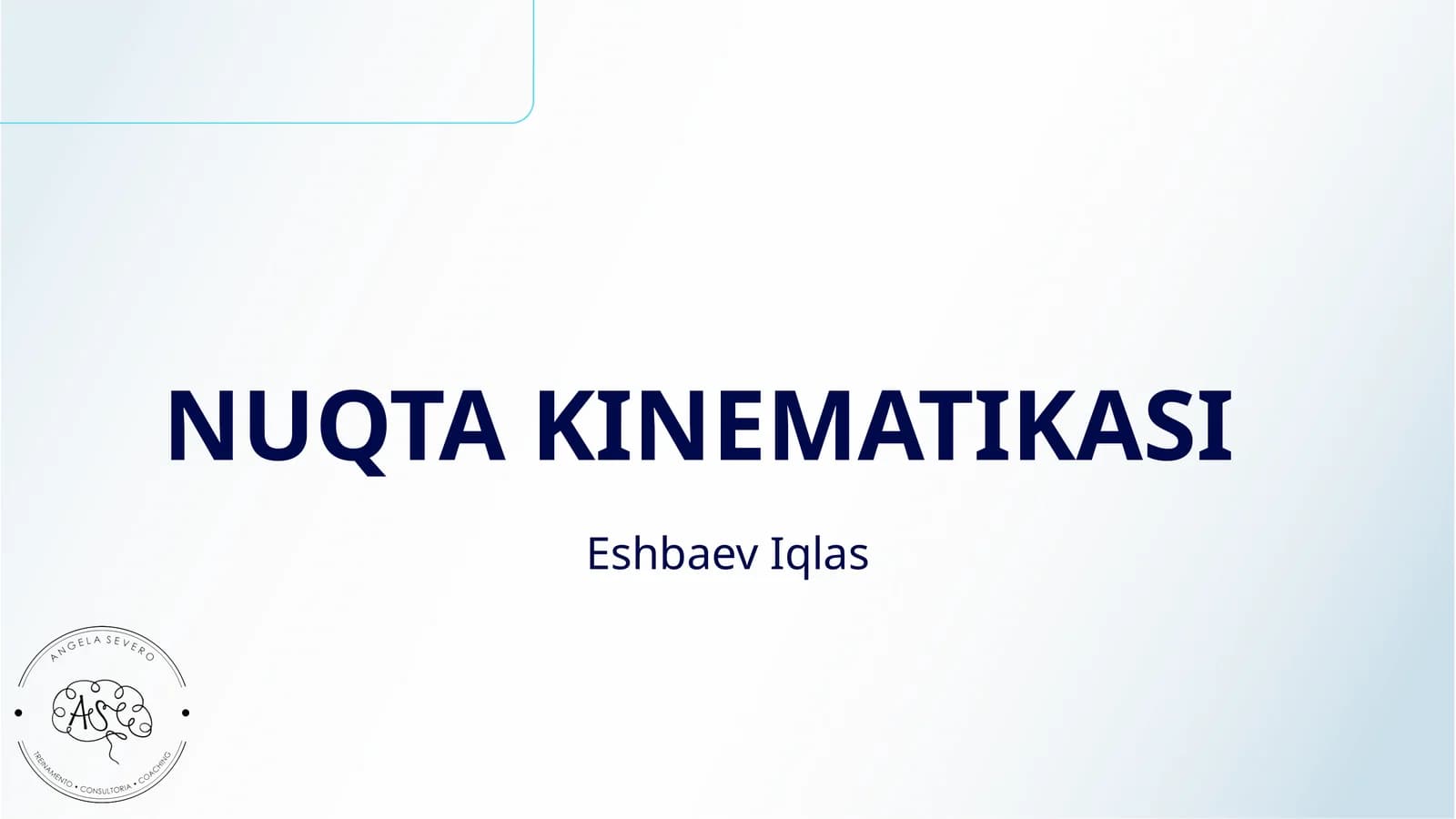 NUQTA KINEMATIKASI