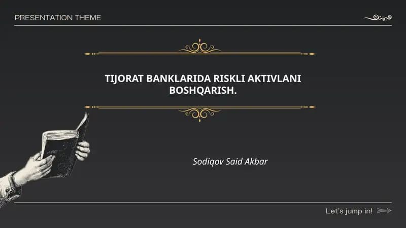 Kredit tavakkalchiligi