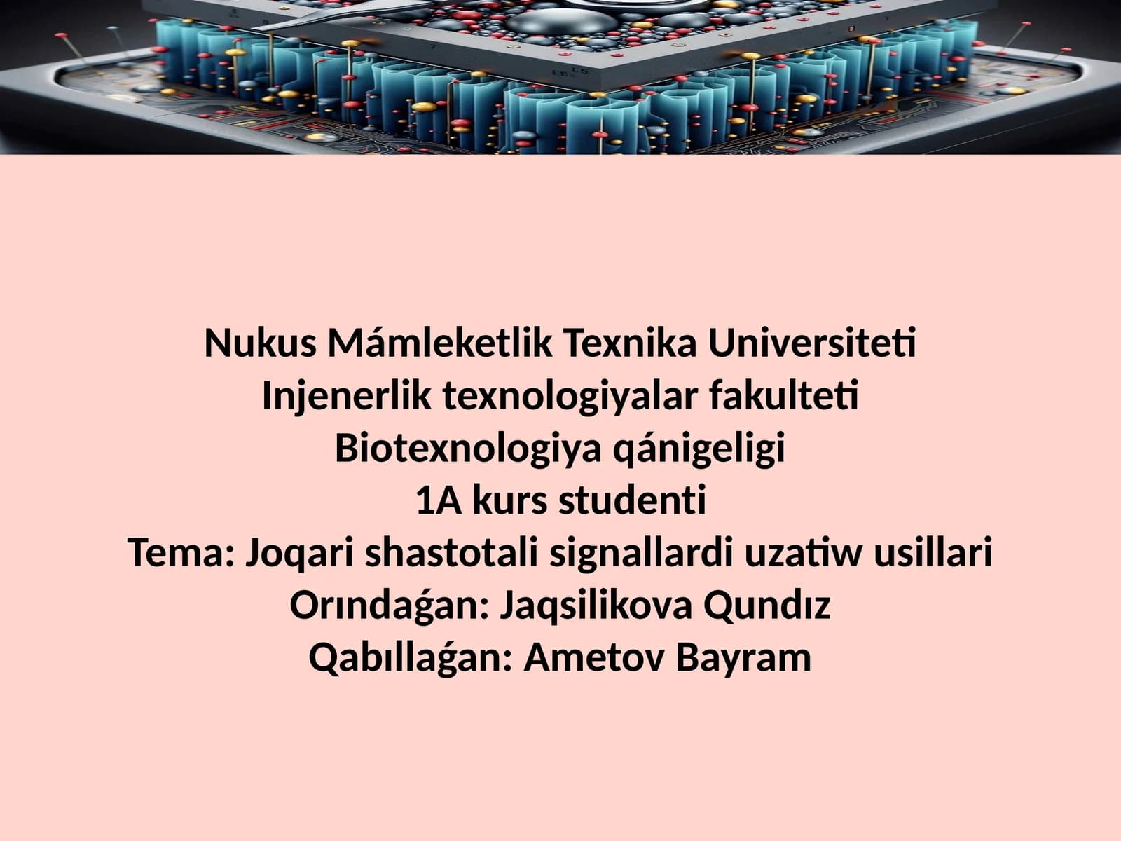 Joqarı chastota haqqında túsinik