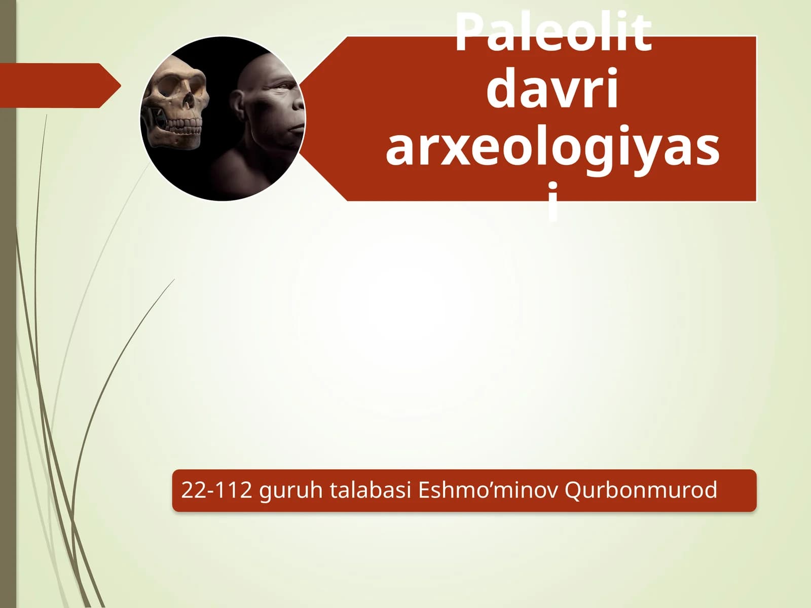 Paleolit davri arxeologiyasi