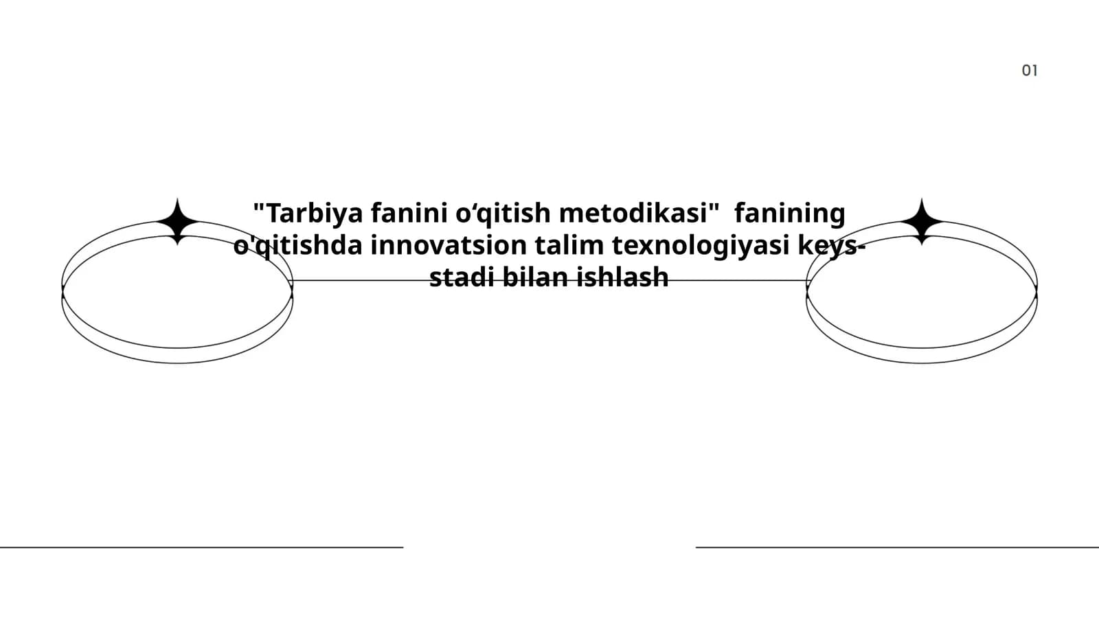 Tarbiya fanini o‘qitish metodikasi