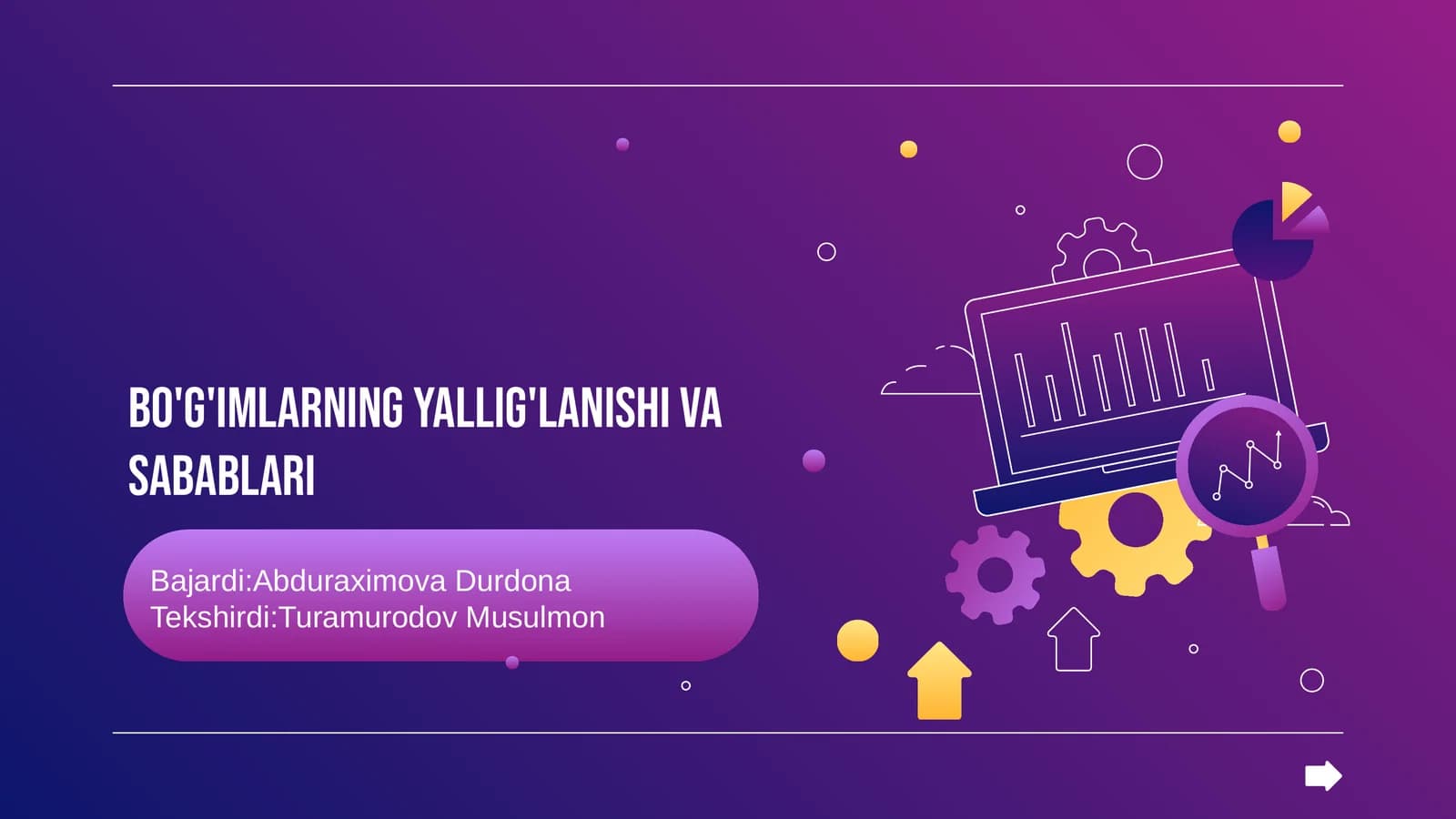 Bo'g'imlarning yallig'lanishi va sabablari