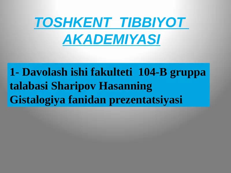 Prezentatsiyasi