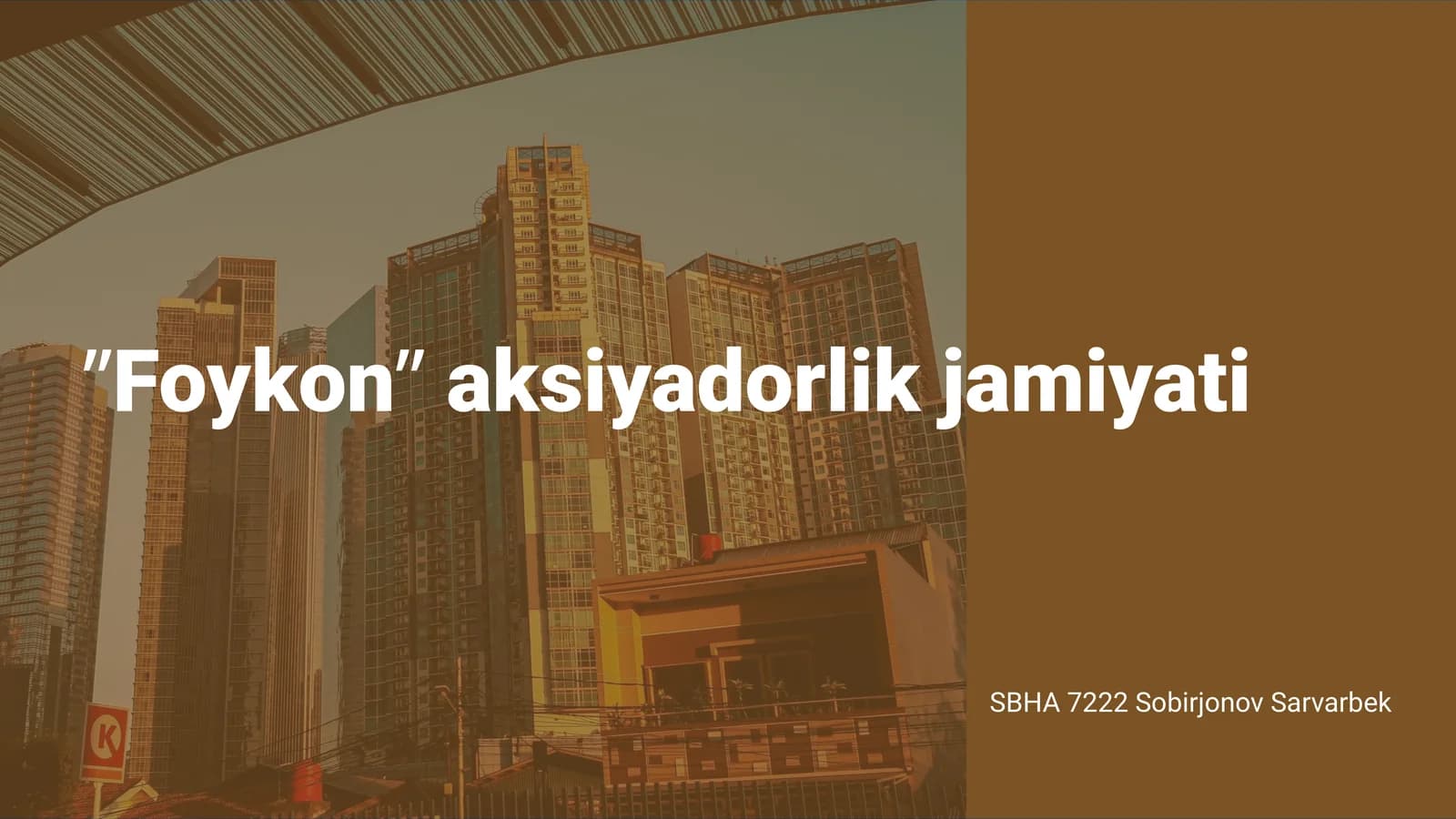 Foykon Aksiyadorlik Jamiyati