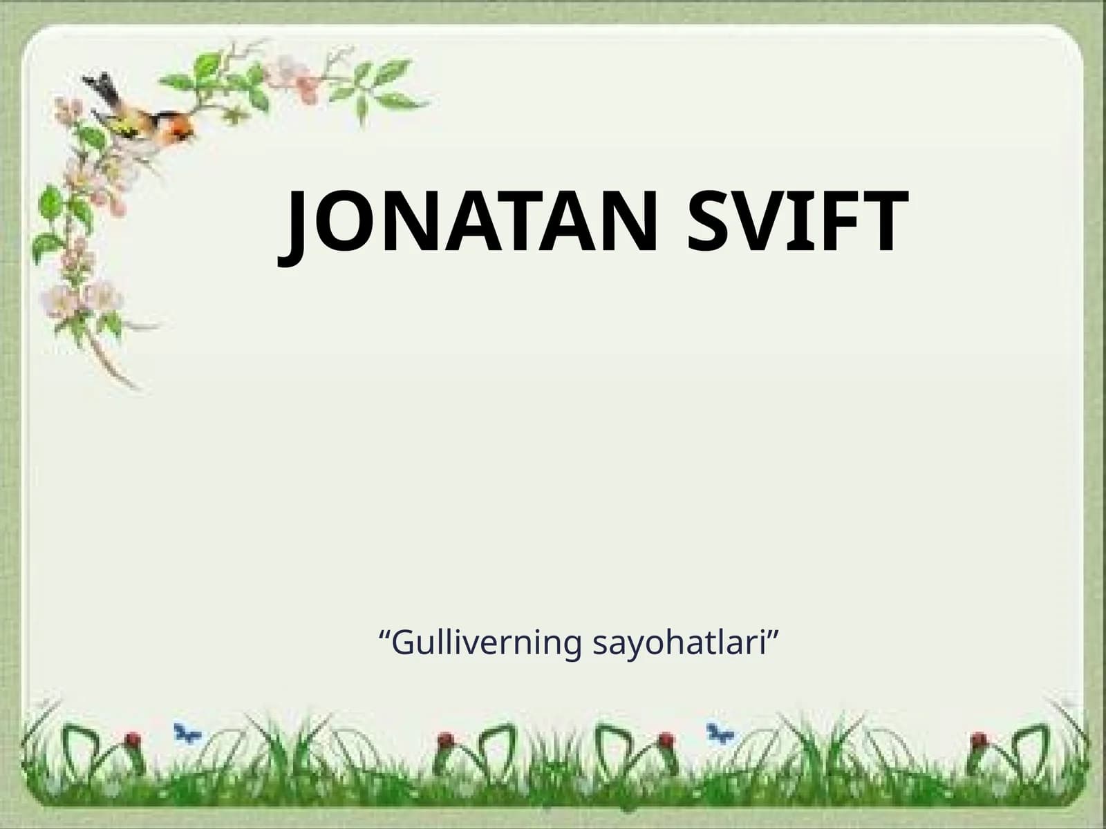 Gulliverning sayohatlari