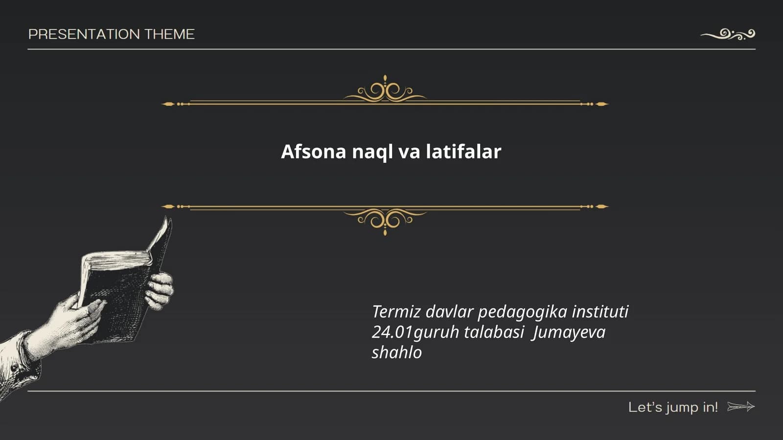 Afsona naql va latifalar