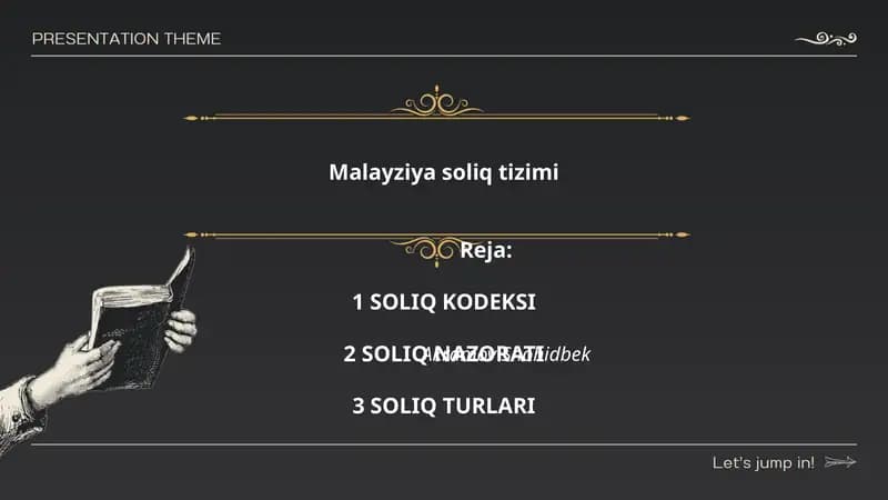 Malayziya soliq tizimi