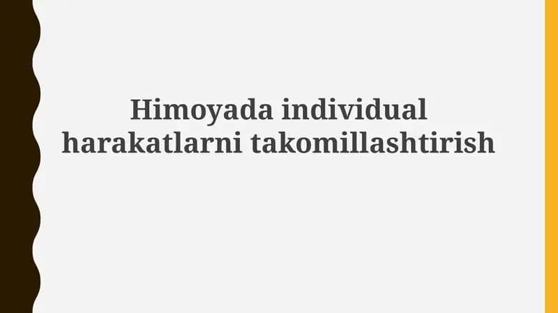 Xavfsizlik madaniyatini shakllantirish