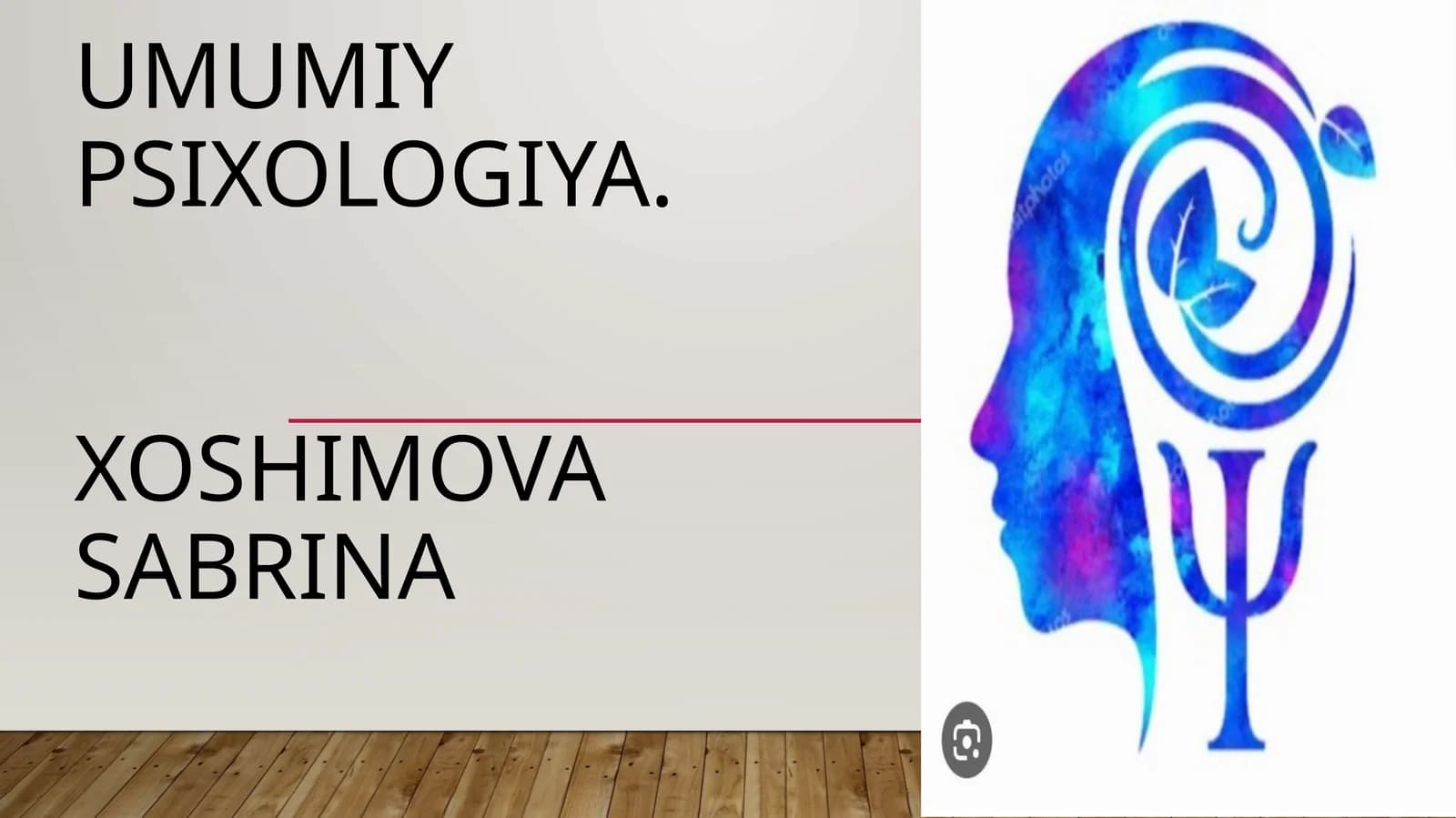 Umumiy psixologiya.xoshimova sabrina