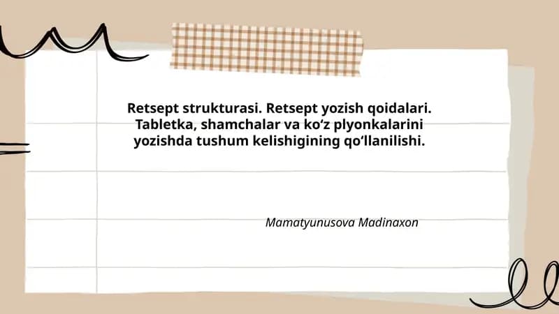 Retsept strukturasi