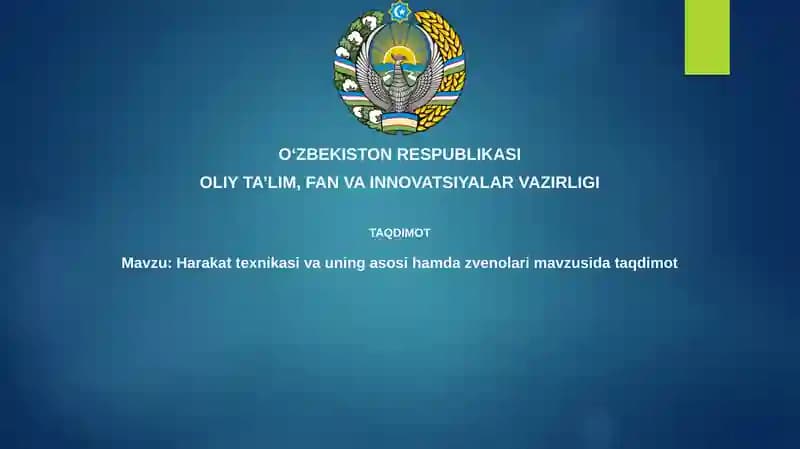 Harakat texnikasi