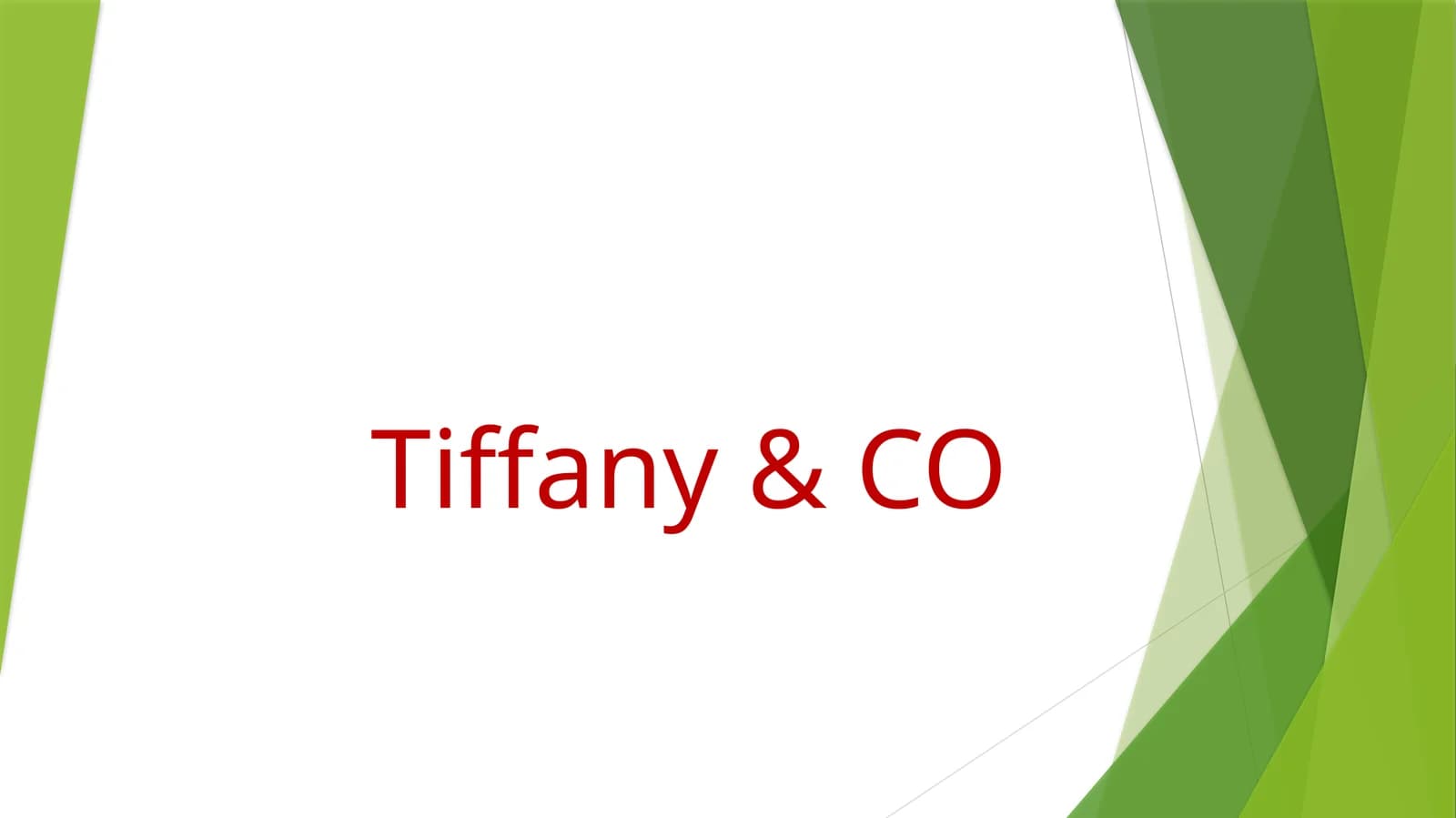 Tiffany & Company