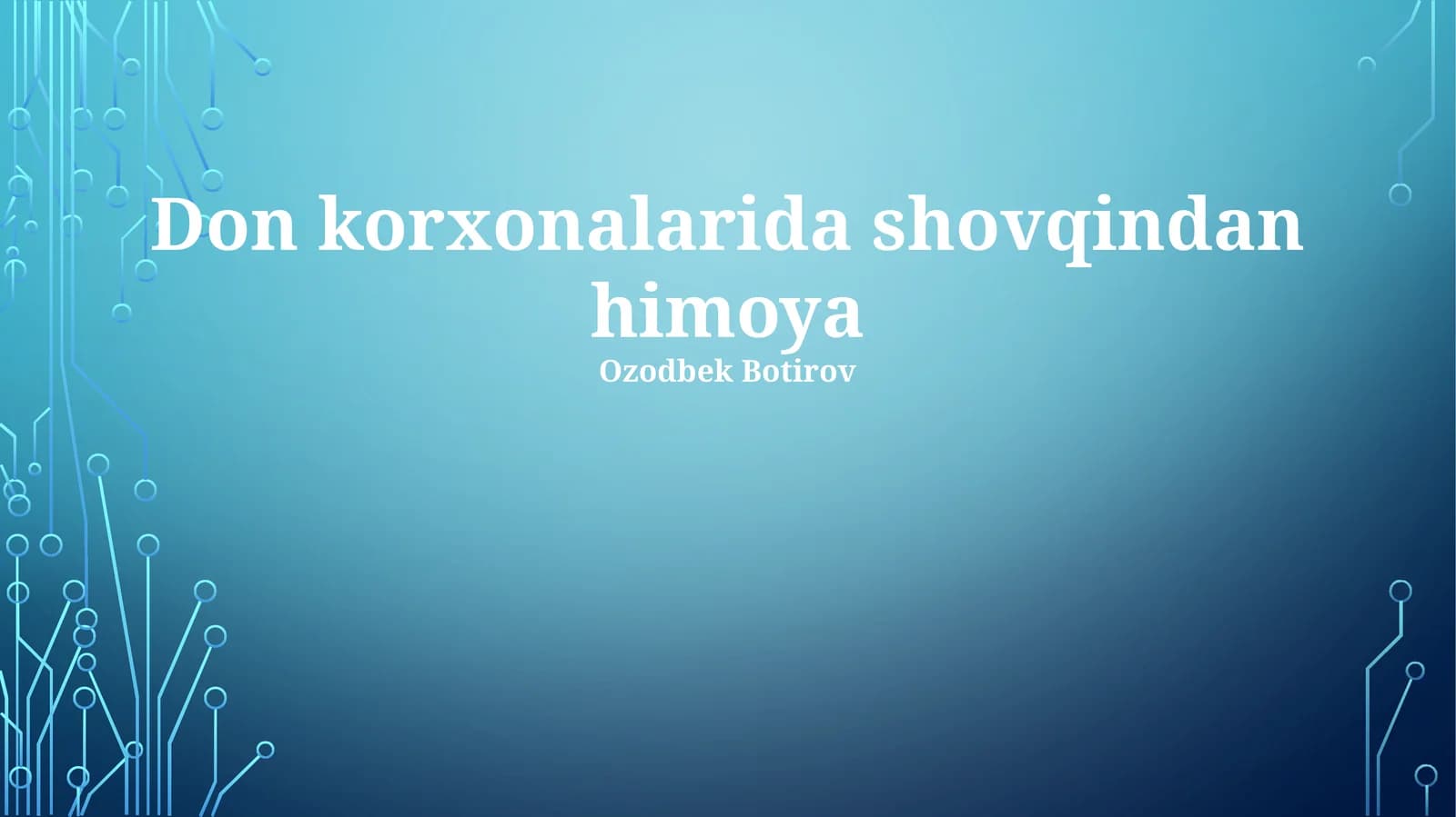 Shovqin xavfi