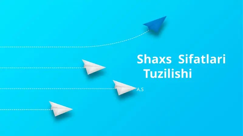 Shaxs Sifatlari Tuzilishi