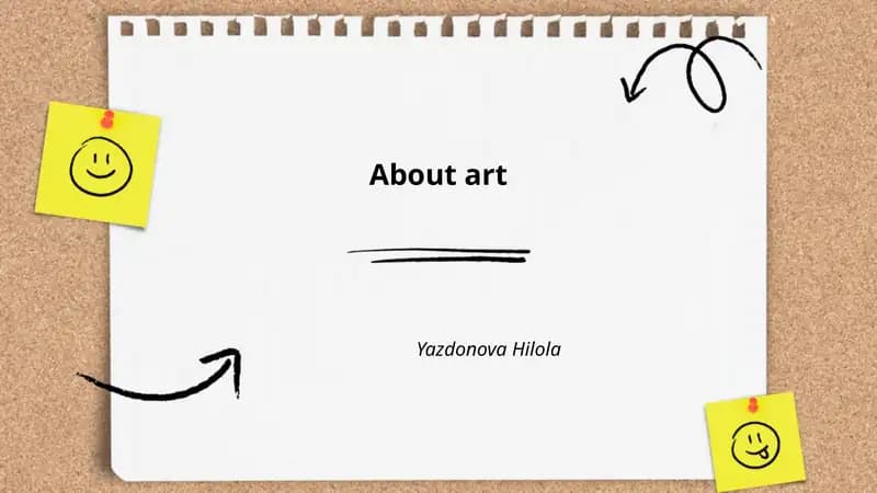 About art